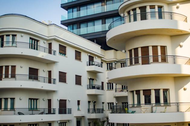 Bauhaus architektura v Tel Avivu