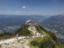 Hitlerovo Orlí hnízdo v Alpách nad Berchtesgadenem