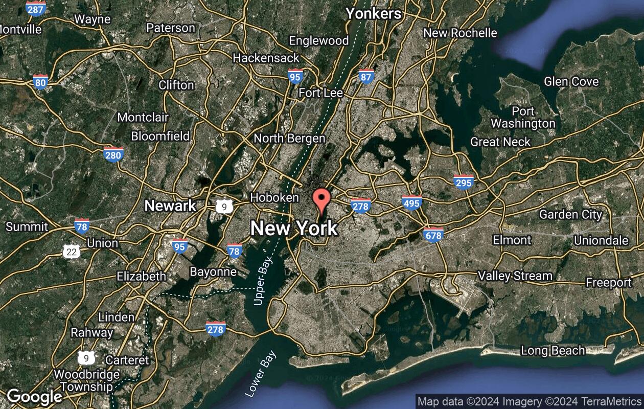 mapka new york