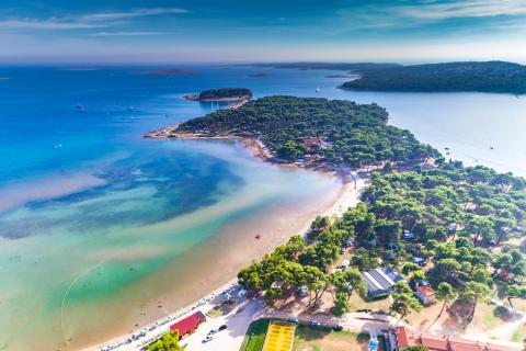 nejlepší písečné pláže v Chorvatsku