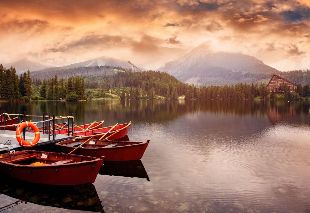 Štrbské pleso Slovensko