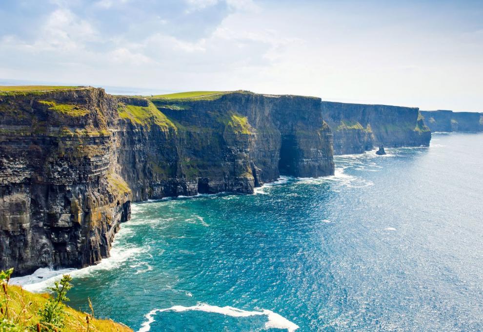 Útesy Cliffs of Moher