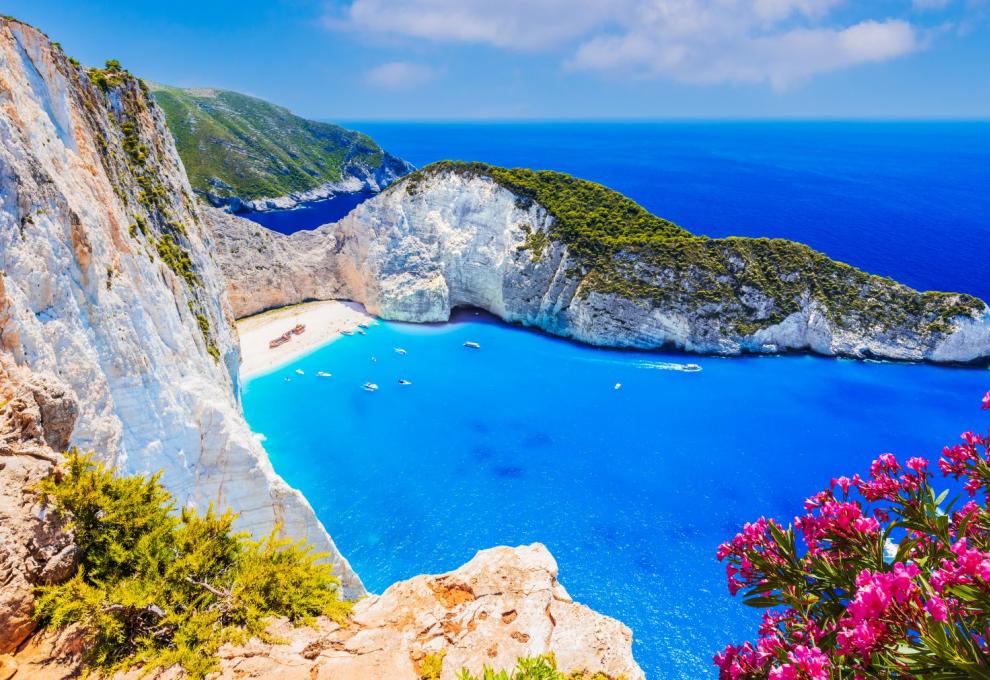 Zakynthos – pláž Navagio