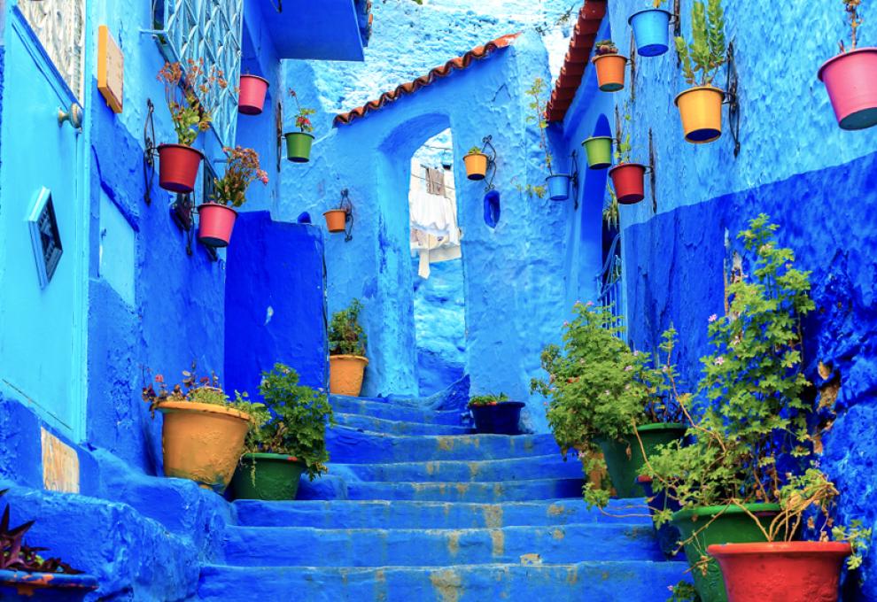 Chefchaouen panorama