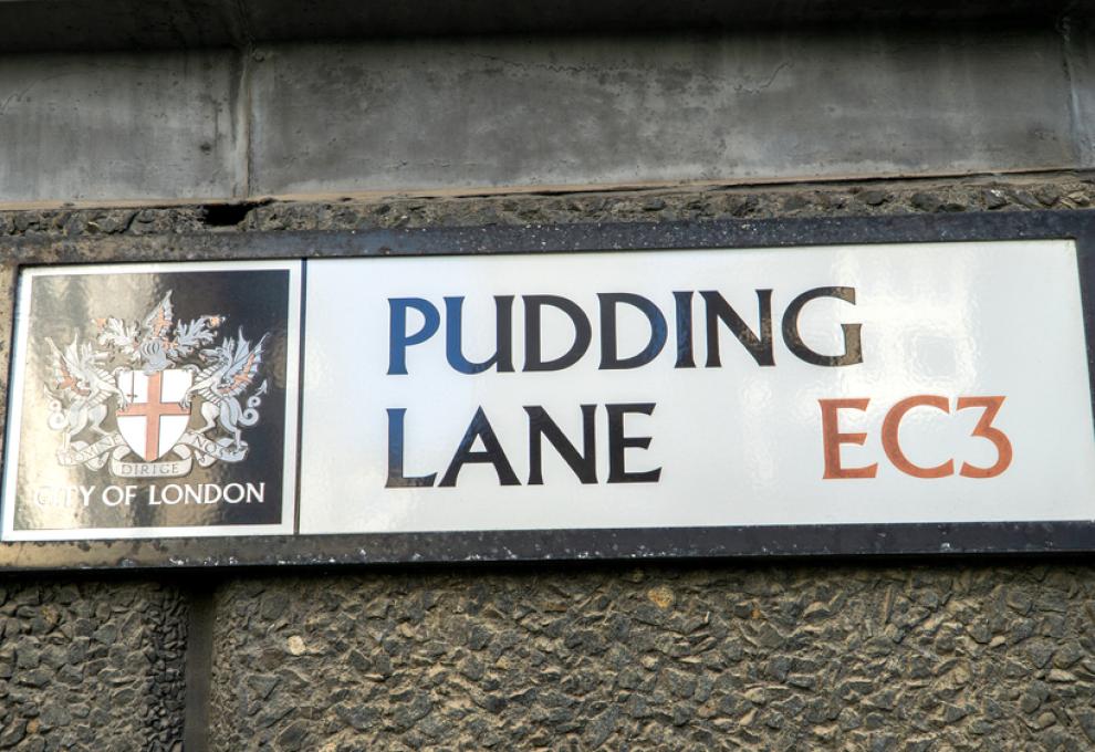 Pudding Lane Londýn