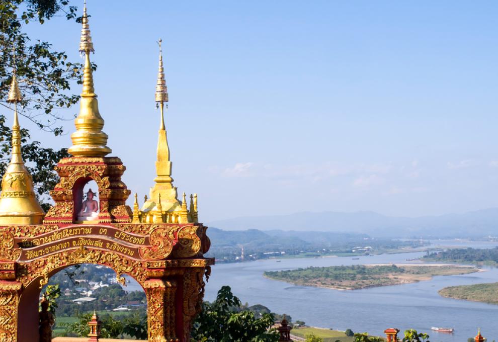 Zlatý trojúhelník Thajsko, Myanmar, Laos