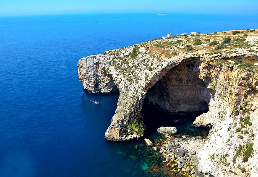 Blue Grotto na Maltě - Cestovinky.cz