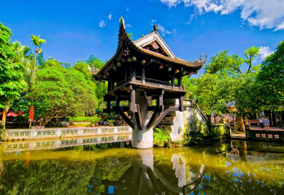 Jednopilířová pagoda - Cestovinky.cz