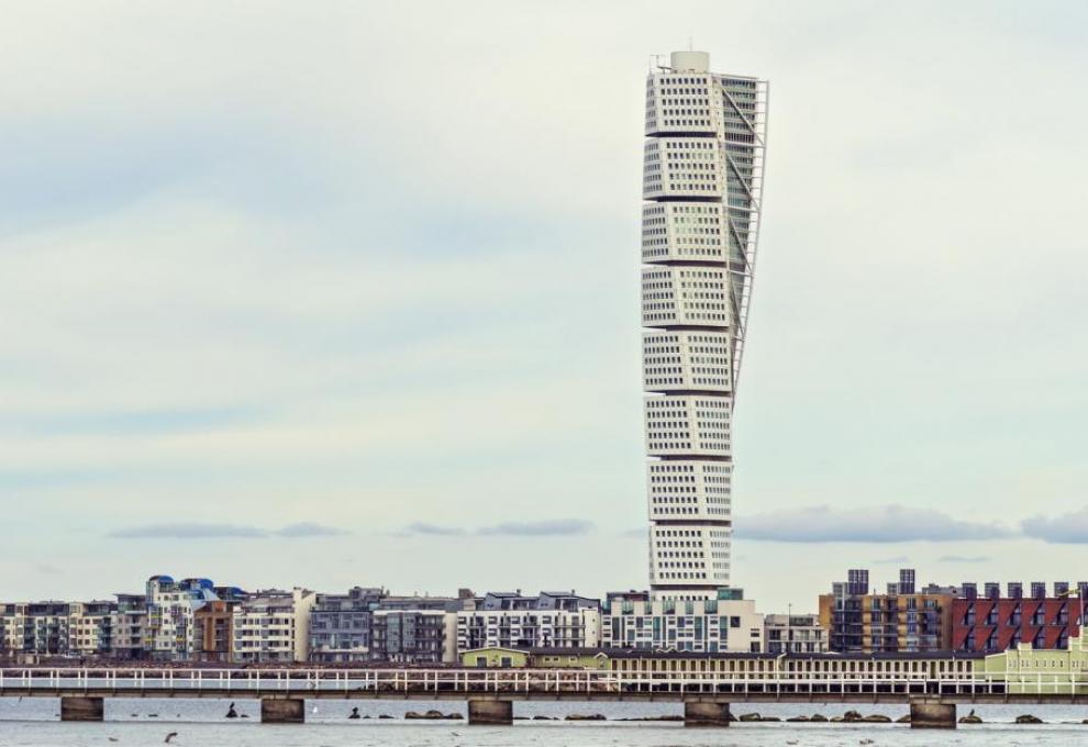 pohled na Turning Torso - Cestovinky.cz