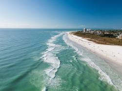 Floridská Siesta beach